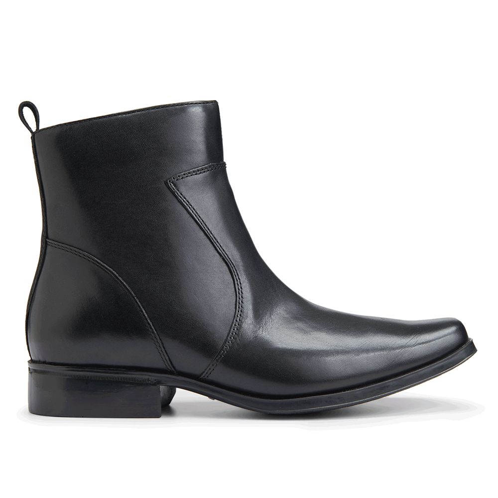 Botins Homem Rockport High Trend Toloni Pretas,Portugal AHJYP-1853